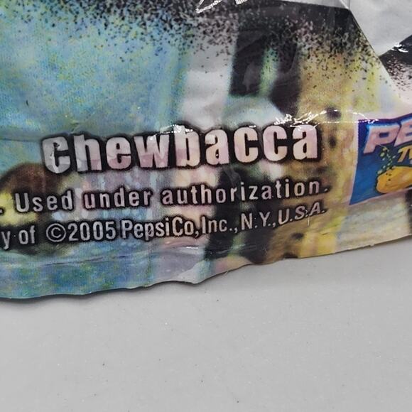 Star Wars 2 Piece Snack Clip Set Pepsi Japan Giveaway New 2005 Chewbacca & R2D2 - Picture 8 of 10